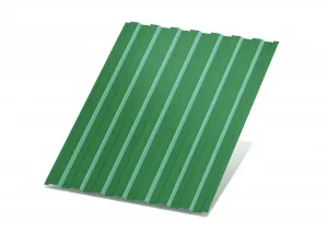 Профнастил С-8 зеленый 0,35 мм (Ral 6005)