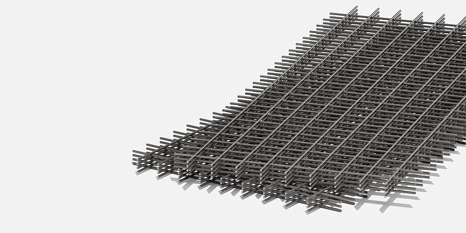 Сетка кладочная в картах черная